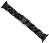 COTEetCI Excellence Steel Strap for Apple Watch 42/44/45/Ultra 49mm Black - Watch Strap