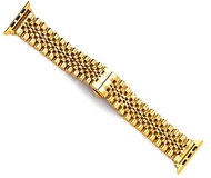 COTEetCI Excellence Steel Strap for Apple Watch 38 / 40 / 41 mm Gold - Watch Strap