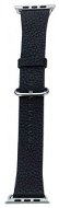 COTEetCI Lederarmband für Apple Watch 38 / 40 / 41 mm schwarz - Armband