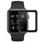 COTEetCI Apple Watch 4D üveg teljes felületre, felragasztható, fekete peremmel, 38 mm - Üvegfólia