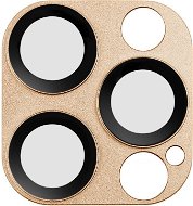 COTEetCI kameravédő üvegfólia Apple iPhone 12 Pro Max 6,7'' készülékhez, arany - Kamera védő fólia