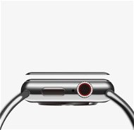 COTEetCI 4D üveg teljes felületű ragasztással, fekete peremmel az Apple Watch SE 40 mm-hez - Üvegfólia