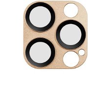 COTEetCI kameravédő üvegfólia Apple iPhone 12 Pro 6,1'' készülékhez, arany - Kamera védő fólia