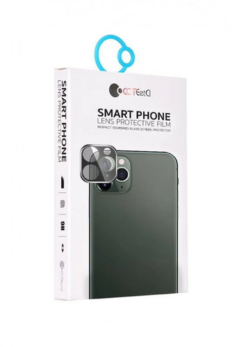 COTEetCI Camera Glass for Apple iPhone 11 Silver - Glass Screen Protector - Main image