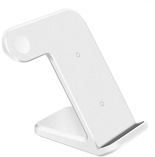COTEetCI nabíjecí stanice 3v1 pro Apple iPhone - Watch - AirPods bílá - Bezdrátová nabíječka - Hlavní obrázek