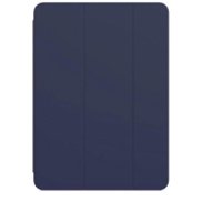 COTEetCI szilikon tok Apple Pencil tartóval Apple iPad Pro 12.9 2018 / 2020 készülékhez, kék - Tablet tok