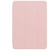 COTEetCI Silicone Cover with Apple Pencil Slot for Apple iPad Pro 12.9 2018 / 2020, Pink - Tablet Case