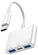 COTEetCI 3-in-1 USB-C to USB-C and Dual USB-A Adapter - Adapter