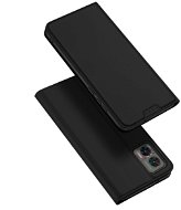 DUX DUCIS Skin Pro knížkové kožené pouzdro na Motorola Edge 30 Neo, černé - Phone Case