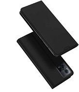 DUX DUCIS Skin Pro knížkové kožené pouzdro na Motorola Edge 30 Fusion, černé - Phone Case