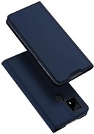 DUX DUCIS Skin Pro knížkové kožené pouzdro na Realme C21, černé - Phone Case
