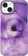COLOR INK kryt s MagSafe na iPhone 14 Plus - Purple - Phone Cover
