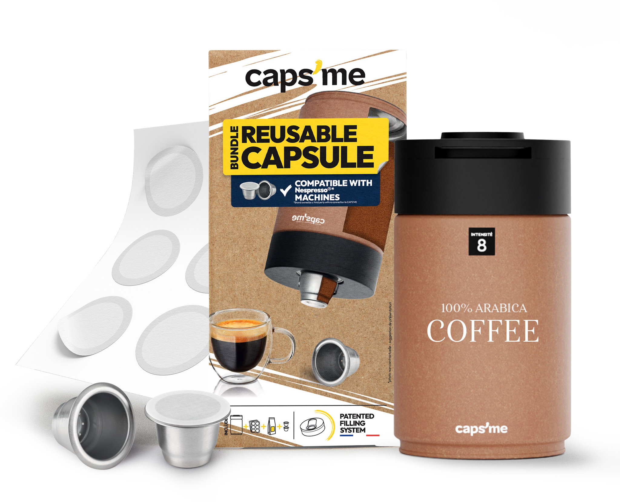 Caps Me Minimalista Nespresso csomag (kávé nélkül)