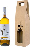 Set vína Cantine Petrosino Lucido /Catarratto/ Petros IGP 2021 0,75 l, 12,5 % + dárková krabička Ozd - Wine
