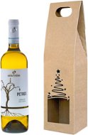 Set vína Cantine Petrosino Grillo Petros DOC 2022 0,75 l, 12,5 % + dárková krabička Stromek s hvězda - Wine