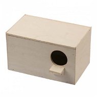 Duvo+ Drevená búdka pre agapornisy 25 × 15 × 15 cm - Vtáčia búdka