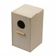 Ptačí budka Duvo+ Dřevěná budka pro agapornisy 15 ×15 × 25 cm - Ptačí budka