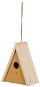 Zolux Dřevěná budka na hnízdění pro ptáky trojúhelník 17 × 11 × 21 cm - Ptačí budka