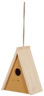 Ptačí budka Zolux Dřevěná budka na hnízdění pro ptáky trojúhelník 17 × 11 × 21 cm - Ptačí budka