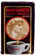Manaresi Italian Moka, mletá káva, 250g. - Káva