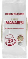 Manaresi coffee capsules for Nespresso machines, without caffeine. - Kávové kapsle