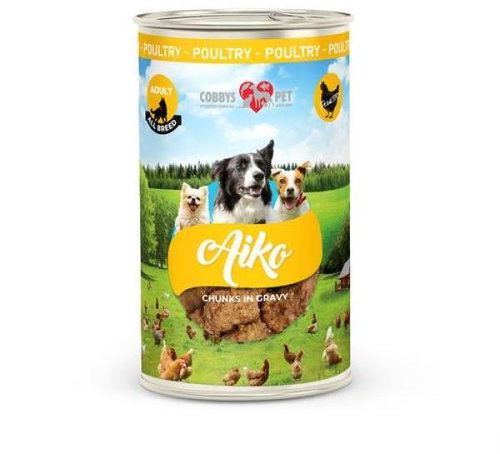 Cobbys Pet Aiko Adult Poultry 1240 g - Canned Dog Food - Main image