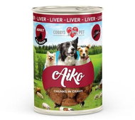 Cobbys Pet Aiko Adult with liver 415 g - Canned Dog Food