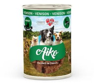 Cobbys Pet Aiko Adult with venison 415 g - Canned Dog Food