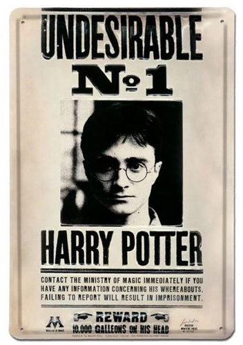 Harry Potter: Undesirable - Sign - Main image