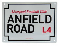 Liverpool FC: Anfield Road L4 - wall sign - Sign