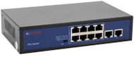 CP Plus CP-DNW-HPU8H2-96-V2 Eight-port 10/100 Mbps PoE switch with 2x 10/100 Mbps uplink - Switch