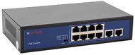 CP PLUS CP-DNW-HPU8G2-96-V3 Eight-port 10/100 Mbps PoE switch with 2 × 10/100/1000 Mbps uplink - Switch