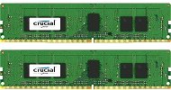 Crucial 8 GB KIT DDR4 2133MHz CL15 ECC Unbuffered - Arbeitsspeicher