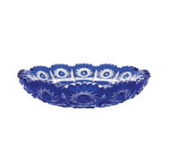 Caesar Crystal Bohemiae Cut Plate Paula 146mm - Blue - Plate