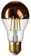 Daylight Italia Stmívatelná žárovka se zrcadlovým vrchlíkem E27 Dome Copper A60 7W CRI80 2700K - LED žárovka
