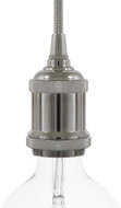 Creative Cables Vintage Socket E27 Metal Worn Chrome - Lightbulb Socket