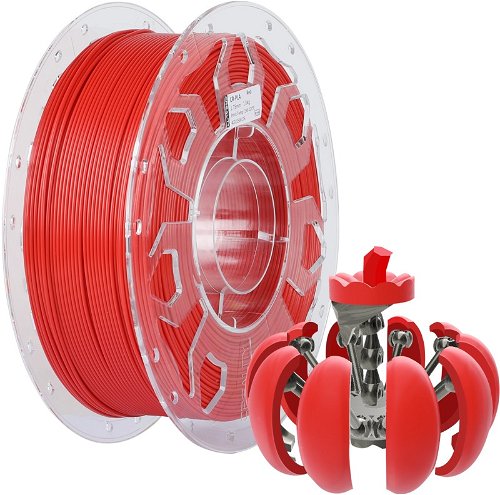 Creality 1.75mm ST-PLA / CR-PLA 1kg red from 399 Kč - Filament