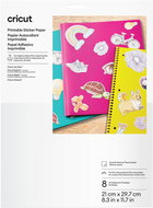 Cricut Printable Sticker Paper A4 - 8 sheets (White) - Papíry