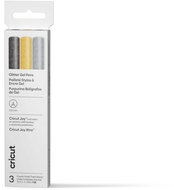 Cricut Joy Medium Point Gel Pen Set 3-pack (Glitter Black, Gold, Silver) - Writing Pen