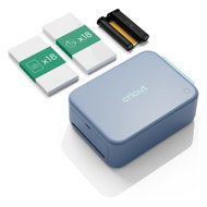 Cricut StickerPix Print & Cut Essential Bundle (Blue) - Label Printer