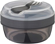 Carl Oscar Nice Cup – desiatový box s chladiacou vložkou, sivý - Desiatový box
