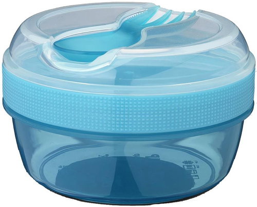 Carl Oscar Nice Cup - snack box with cooling insert, turquoise - Lunch Box - Main image