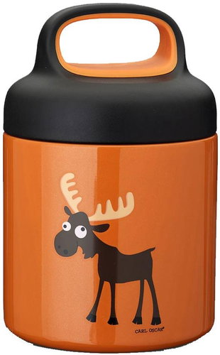 Carl Oscar Temp LunchJar - thermo food jar 0,3l, orange - Children's Thermos - Main image