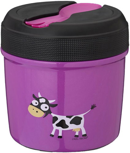 Carl Oscar Temp LunchJar - thermo food jar 0,5l, purple - Children's Thermos - Main image