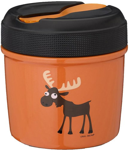 Carl Oscar Temp LunchJar - thermo food jar 0,5l, orange - Children's Thermos - Main image