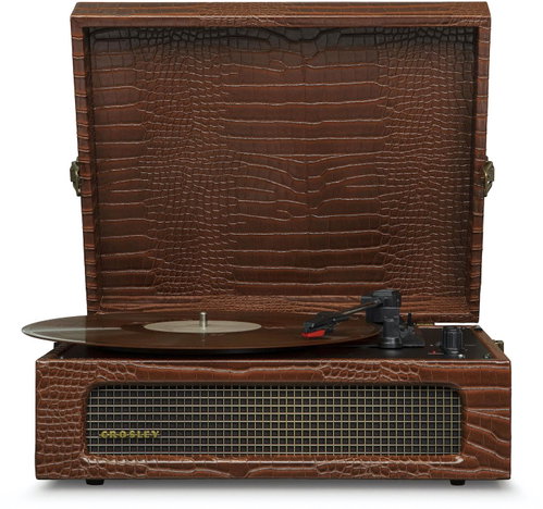 Crosley Voyager BT - Barna Croc - Lemezjátszó - Fő fotó