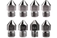 Creality Hardened Steel High-end Nozzles (8 PCS/Set) - 3D Printer Accessory