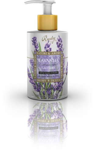 RUDY PROFUMI SRL Luxurious extra-fine liquid hand soap LAVENDER, 300 ml - Liquid Soap - Main image