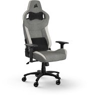 Corsair T3 RUSH (2023) Fabric Grey and White - Gaming Chair