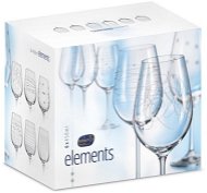 CRYSTALEX ELEMENTS Weinglas-Set 450 ml 6 Stück - Glas